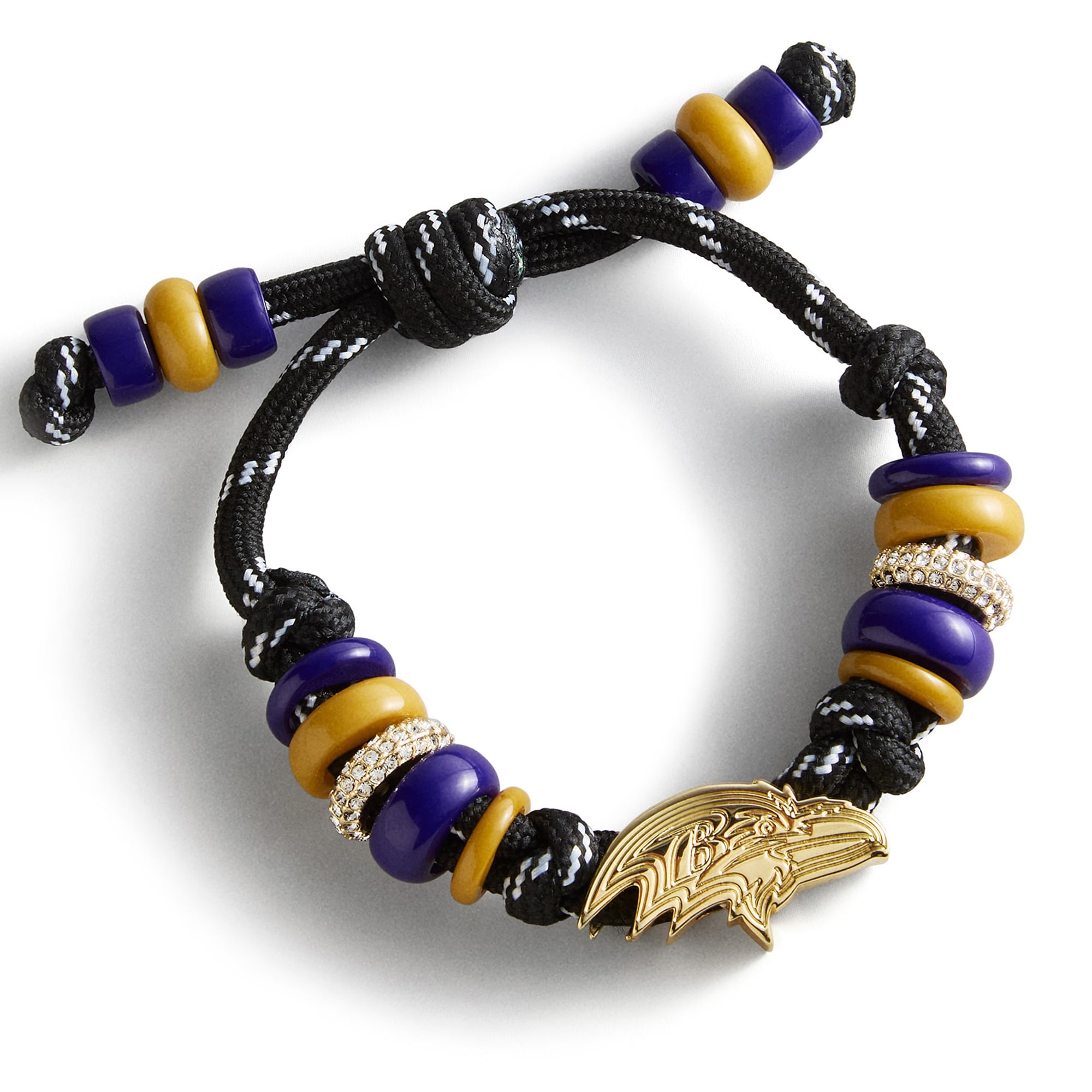 Bracelet en paracorde BaubleBar Baltimore Ravens