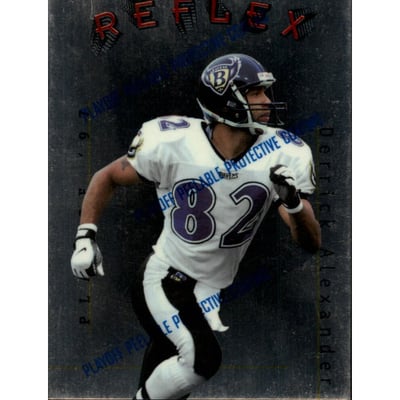 1997 Absolute Reflex #189 Derrick Alexander WR