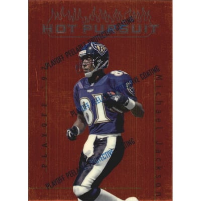 1997 Playoff First and Ten Hot Pursuit #92 Michael Jackson