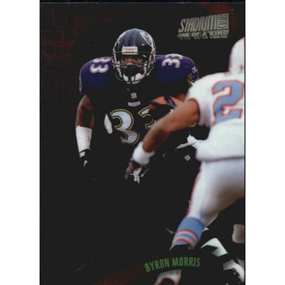 1997 Stadium Club One of a Kind #285 Byron Bam Morris