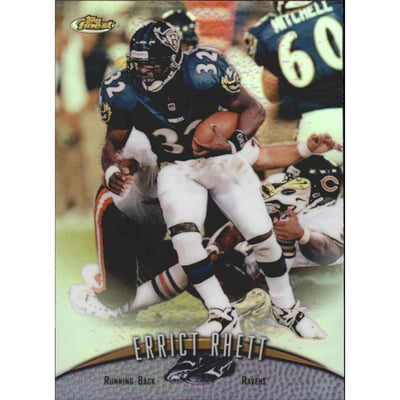 1998 Finest No-Protectors Refractors #233 Errict Rhett