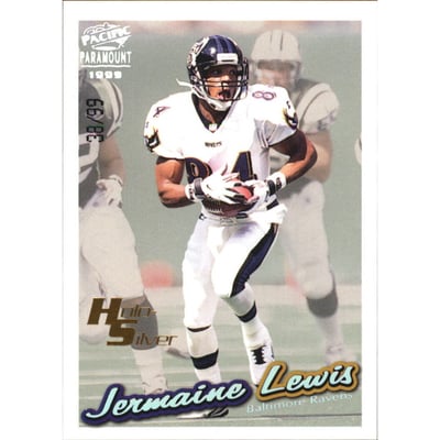 1999 Paramount HoloSilver #21 Jermaine Lewis