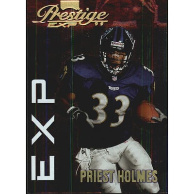 1999 Playoff Prestige EXP Reflections Gold #191 Priest Holmes
