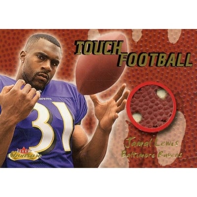 2000 Fleer Showcase Touch Football #15 Jamal Lewis