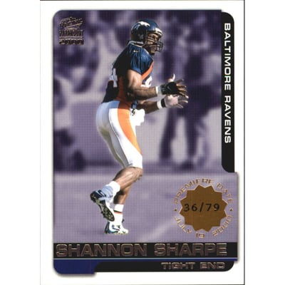 2000 Paramount Premiere Date #21 Shannon Sharpe