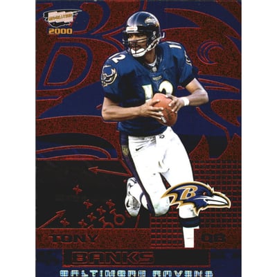 2000 Revolution Red #8 Tony Banks