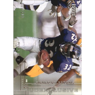 2000 Upper Deck Exclusives Silver #56 Errict Rhett
