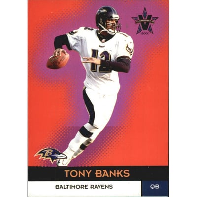 2000 Vanguard Purple #1 Tony Banks