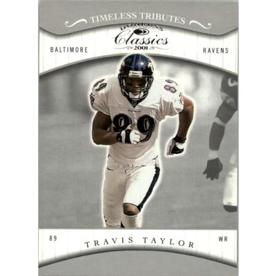 2001 Donruss Classics Timeless Tributes #11 Travis Taylor