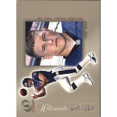 2001 Fleer Legacy Ultimate Legacy #107 Todd Heap