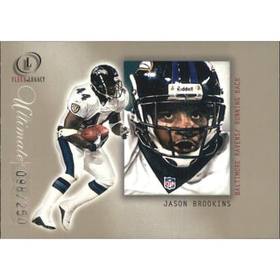 2001 Fleer Legacy Ultimate Legacy #110 Jason Brookins