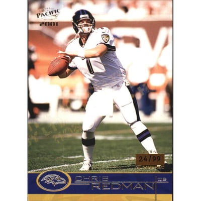 2001 Pacific Hobby LTD #40 Chris Redman