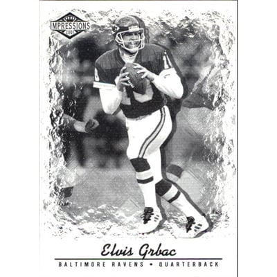 2001 Pacific Impressions Shadow #10 Elvis Grbac