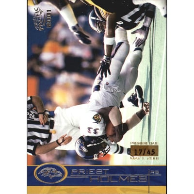 2001 Pacific Premiere Date #34 Priest Holmes