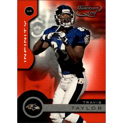 2001 Quantum Leaf Infinity Red #17 Travis Taylor