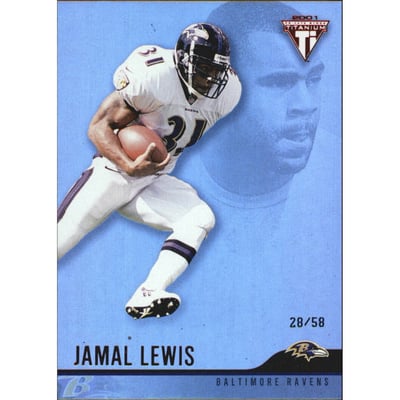 2001 Titanium Red #14 Jamal Lewis