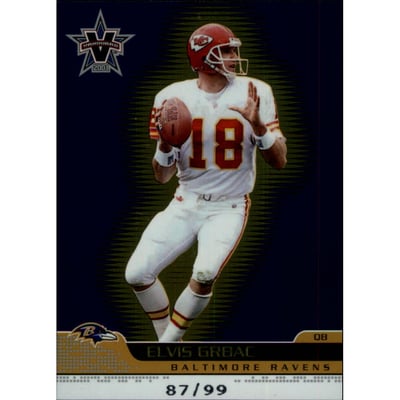 2001 Vanguard Gold #6 Elvis Grbac