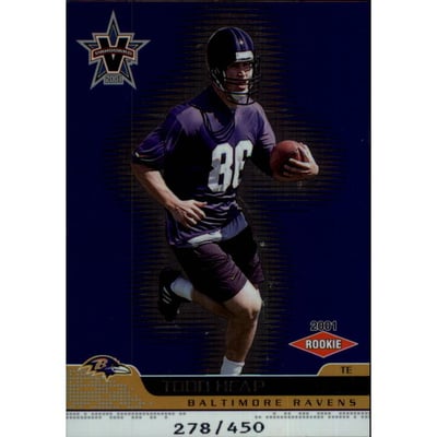 2001 Vanguard #105 Todd Heap RC