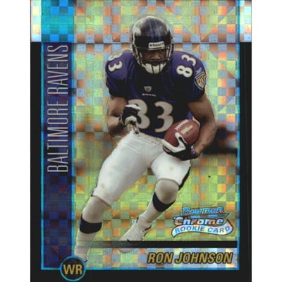2002 Bowman Chrome Xfractors #141 Ron Johnson