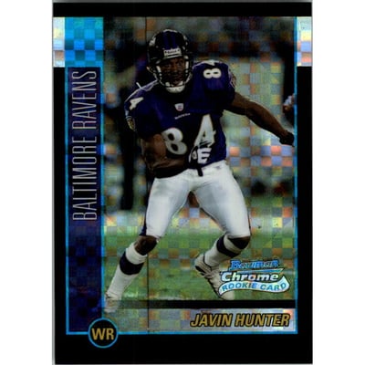 2002 Bowman Chrome Xfractors #146 Javin Hunter