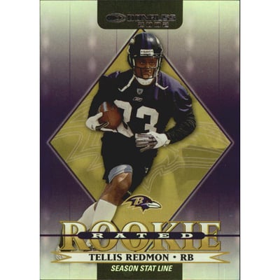 2002 Donruss Stat Line Season #232 Tellis Redmon/71