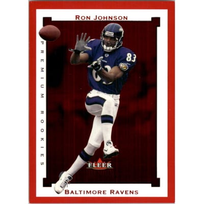 2002 Fleer Premium Star Ruby #132 Ron Johnson