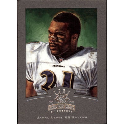 2002 Gridiron Kings Silver #5 Jamal Lewis