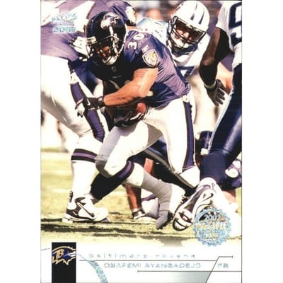2002 Pacific LTD #28 Obafemi Ayanbadejo