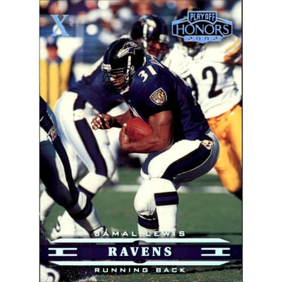 2002 Playoff Honors X's #5 Jamal Lewis