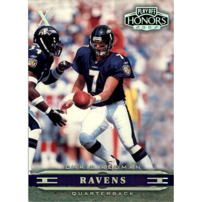 2002 Playoff Honors X's #6 Chris Redman