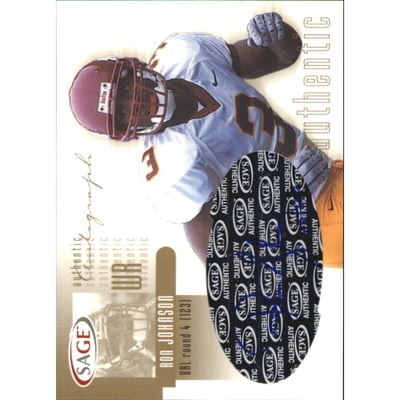 2002 SAGE Autographs Gold #A24 Ron Johnson/200