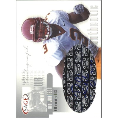 2002 SAGE Autographs Silver #A24 Ron Johnson/400