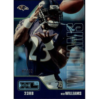 2002 Upper Deck XL Holofoil #38 Moe Williams
