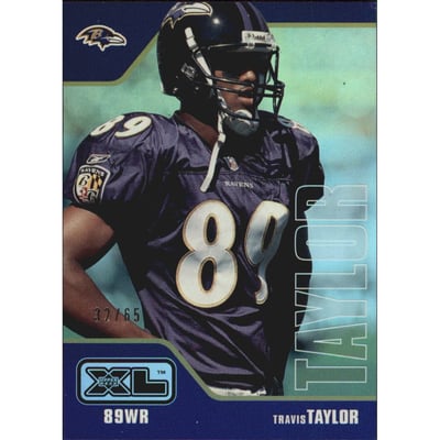 2002 Upper Deck XL Holofoil #50 Travis Taylor