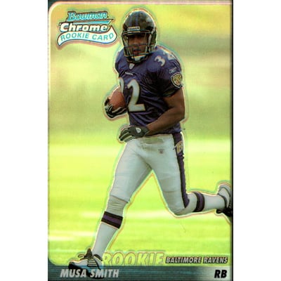 2003 Bowman Chrome Refractors #116 Musa Smith
