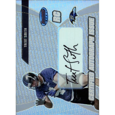 2003 Bowman's Best #156 Trent Smith AU RC