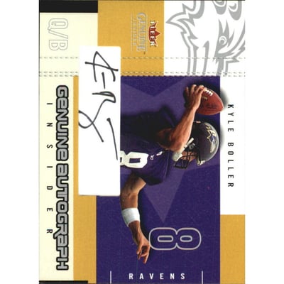 2003 Fleer Genuine Insider Autographs #AIKB Kyle Boller