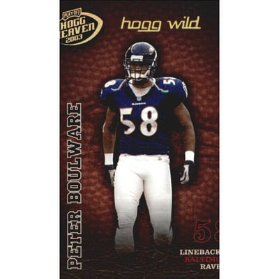 2003 Playoff Hogg Heaven Hogg Wild #13 Peter Boulware