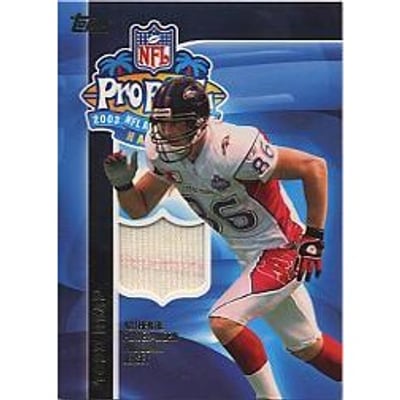 2003 Topps Pro Bowl Jerseys #APTH Todd Heap
