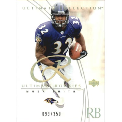 2003 Ultimate Collection #82 Musa Smith/250 RC