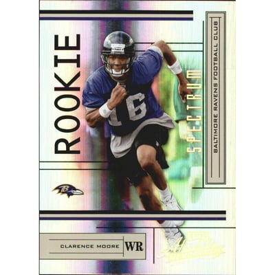 2004 Absolute Memorabilia #187 Clarence Moore AU RC