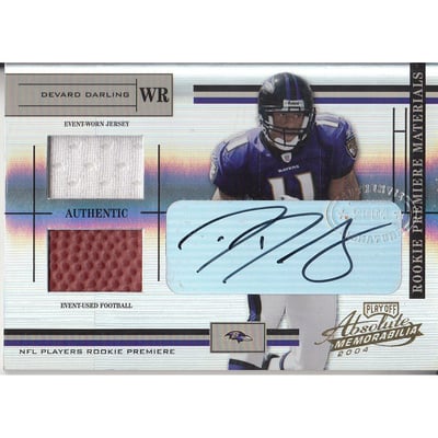 2004 Absolute Memorabilia #205 Devard Darling RPM AU RC