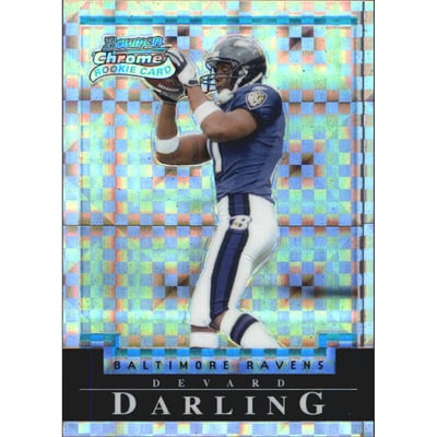 2004 Bowman Chrome Xfractors #175 Devard Darling