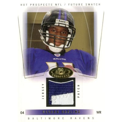 2004 Hot Prospects #99 Devard Darling JSY RC