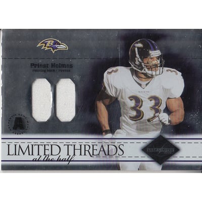 2004 Leaf Limited Threads At the Half #LT81 Priest Holmes Rav./35