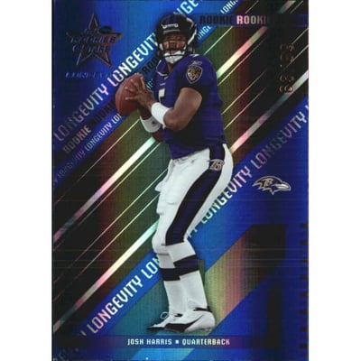 2004 Leaf Rookies and Stars Longevity Sapphire #230 Josh Harris