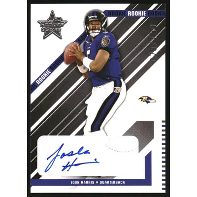 2004 Leaf Rookies and Stars Rookie Autographs #230 Josh Harris