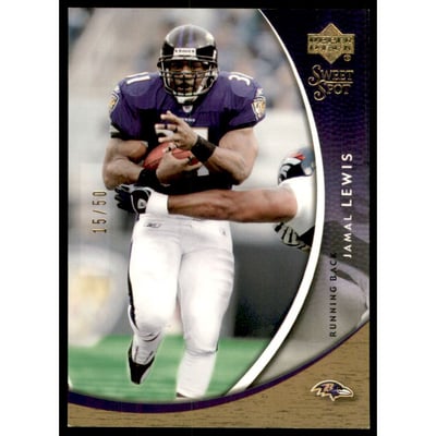 2004 Sweet Spot Gold #7 Jamal Lewis