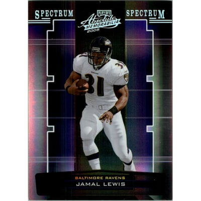 2005 Absolute Memorabilia Spectrum Silver #13 Jamal Lewis