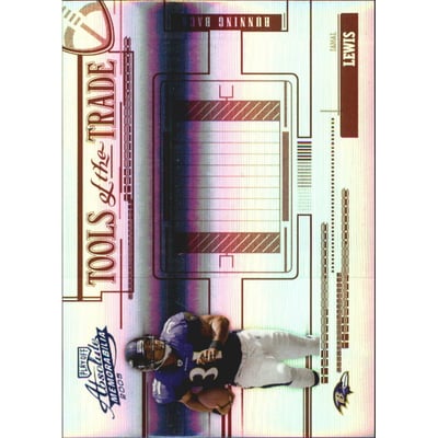 2005 Absolute Memorabilia Tools of the Trade Red Spectrum #38 Jamal Lewis